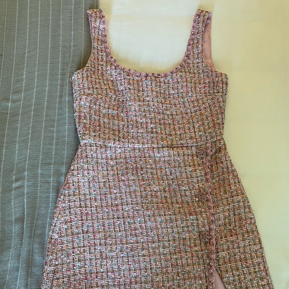 Self portrait tweed dress